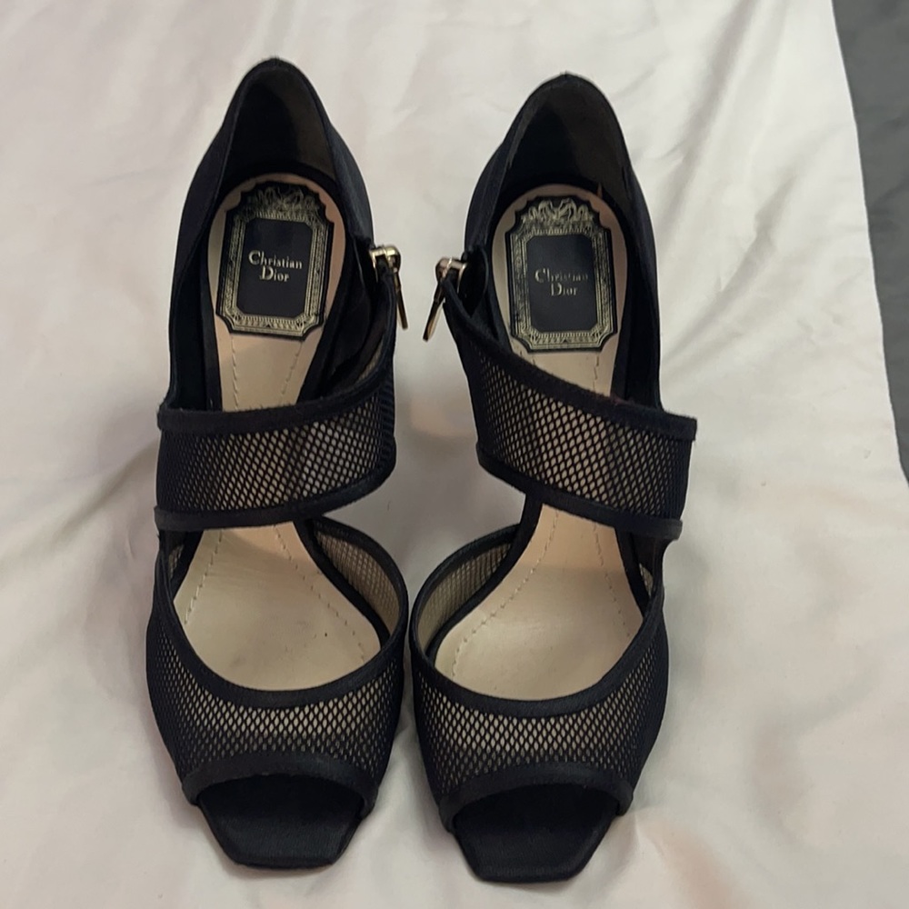 Cristian Dior Luxury High Heel Open Sandals - Picture 7 of 7